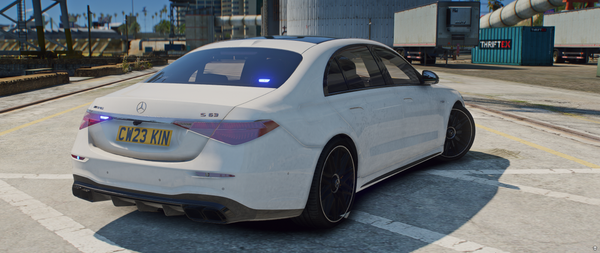 2023 Mercedes Benz S63 AMG (Police)