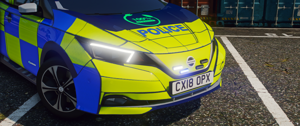 2018 Nissan Leaf (Police)