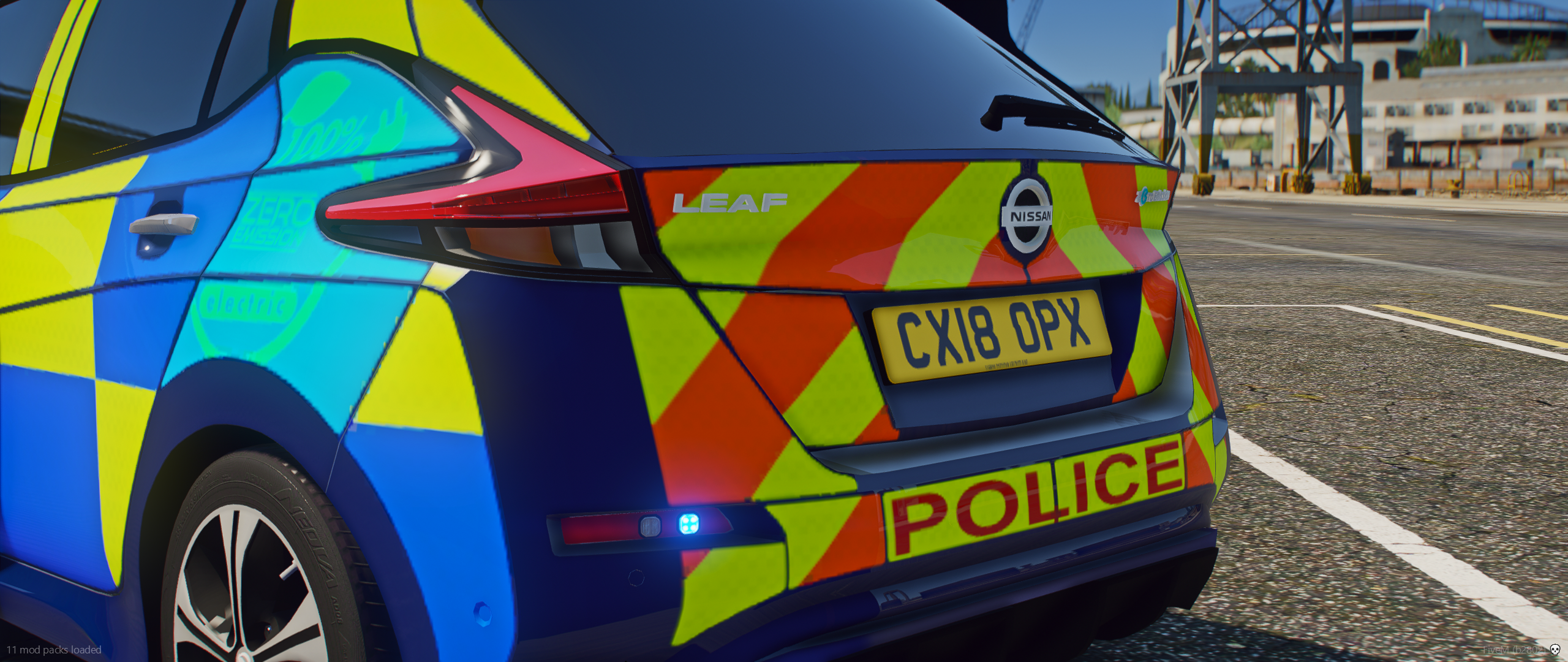 2018 Nissan Leaf (Police)