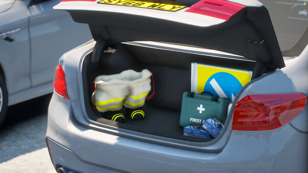 Generic 2018 Fire Officer BMW M5