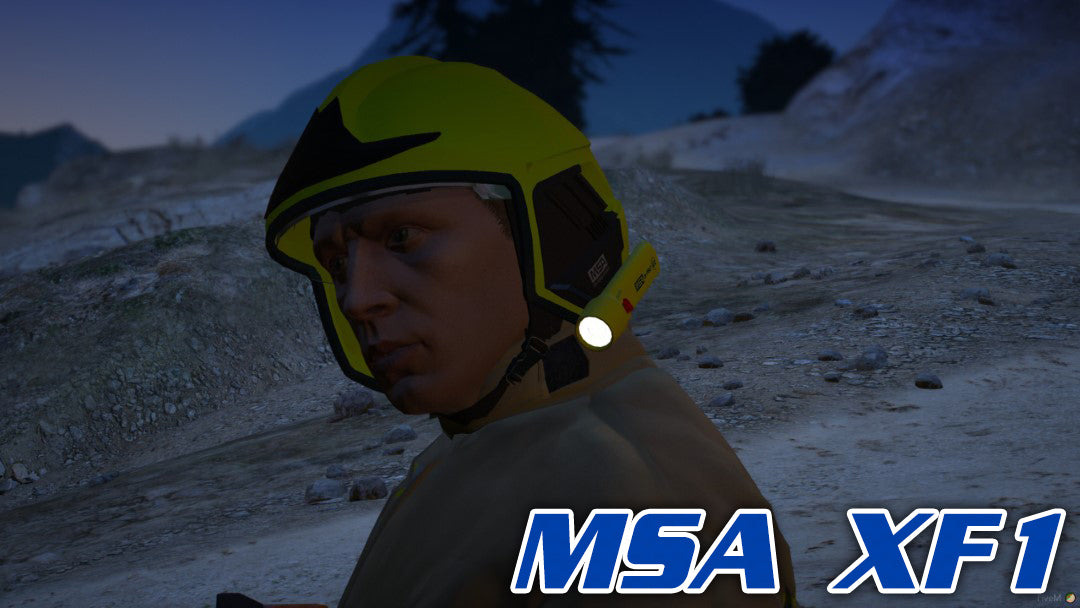 MSA XF1 Fire Helmet