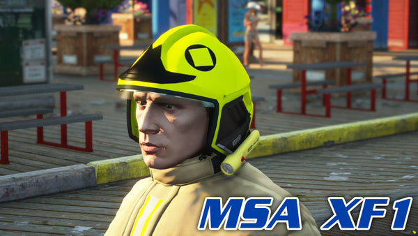 MSA XF1 Fire Helmet