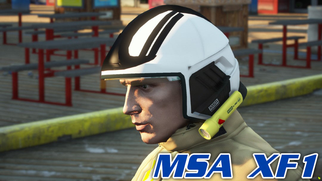 MSA XF1 Fire Helmet