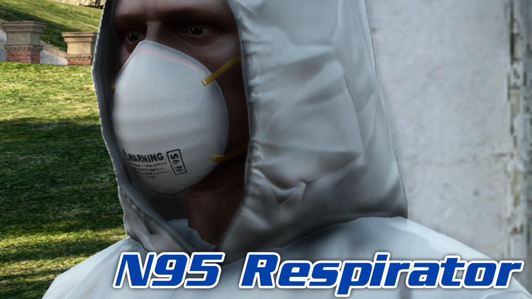 Disposable Forensic Suit with Mask and Gloves