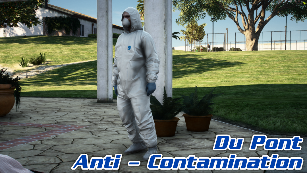 Disposable Forensic Suit with Mask and Gloves