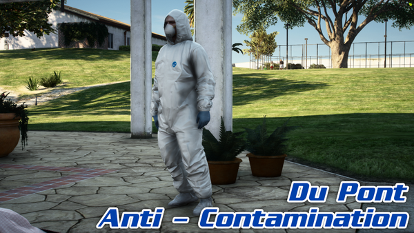 Disposable Forensic Suit with Mask and Gloves