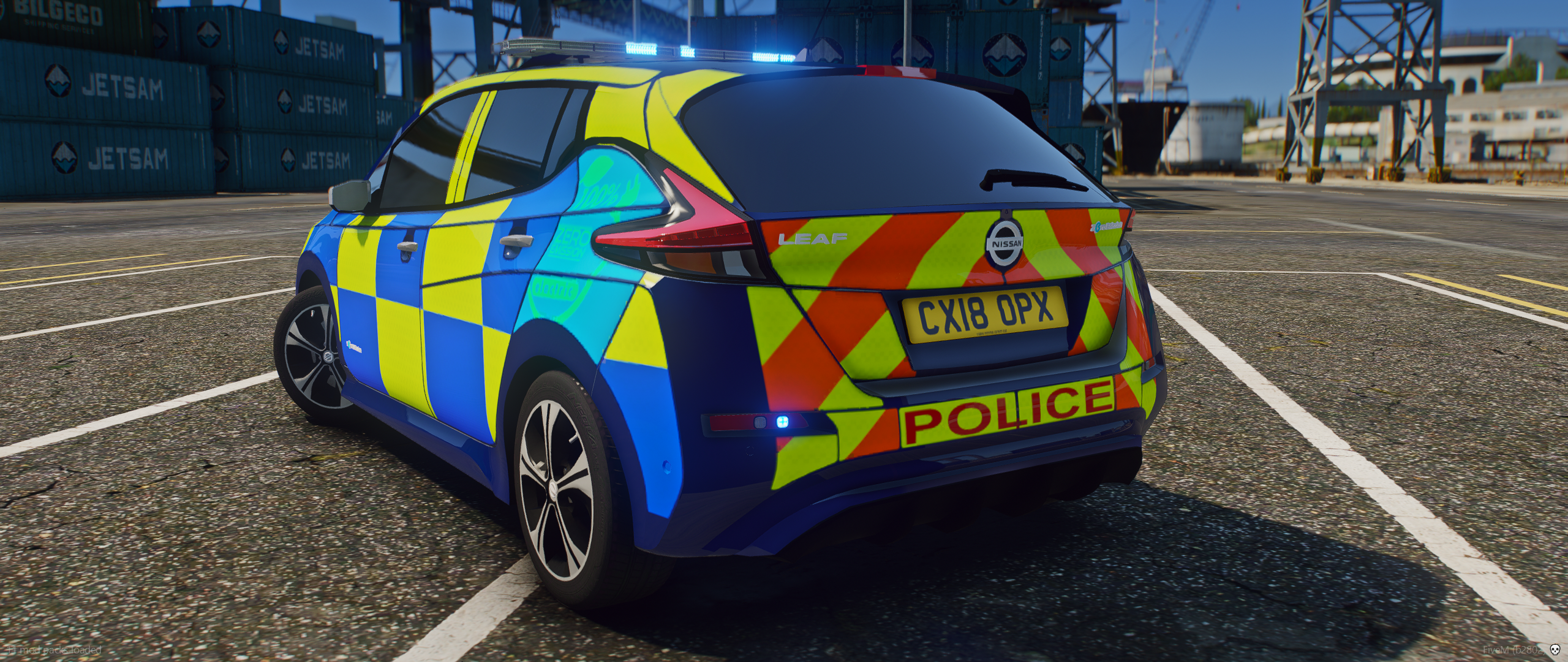 2018 Nissan Leaf (Police)