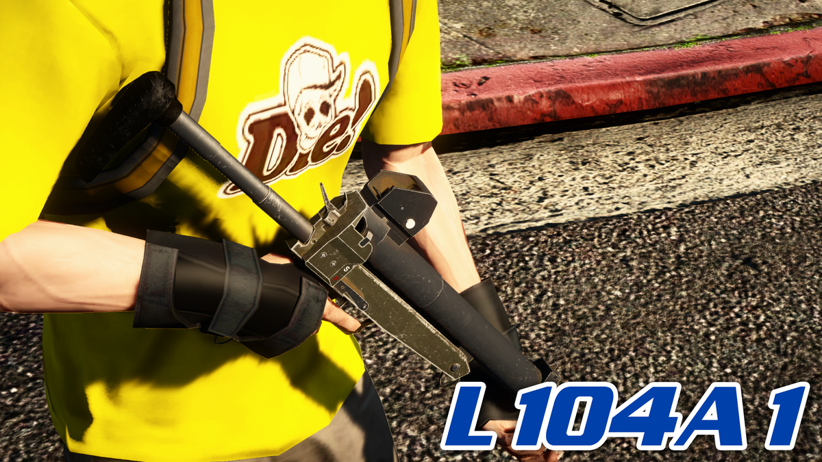 H&K L104A1 Baton Launcher